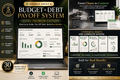 Budget & Debt Payoff Planner with Excel Sheet