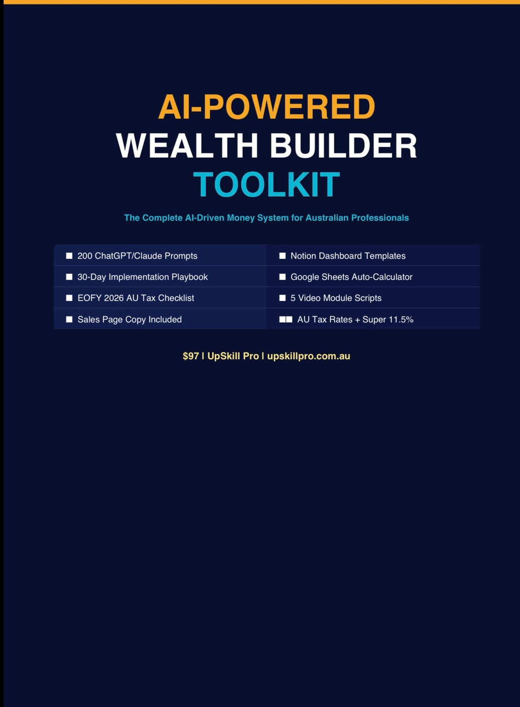 AI-Powered Wealth Builder Toolkit