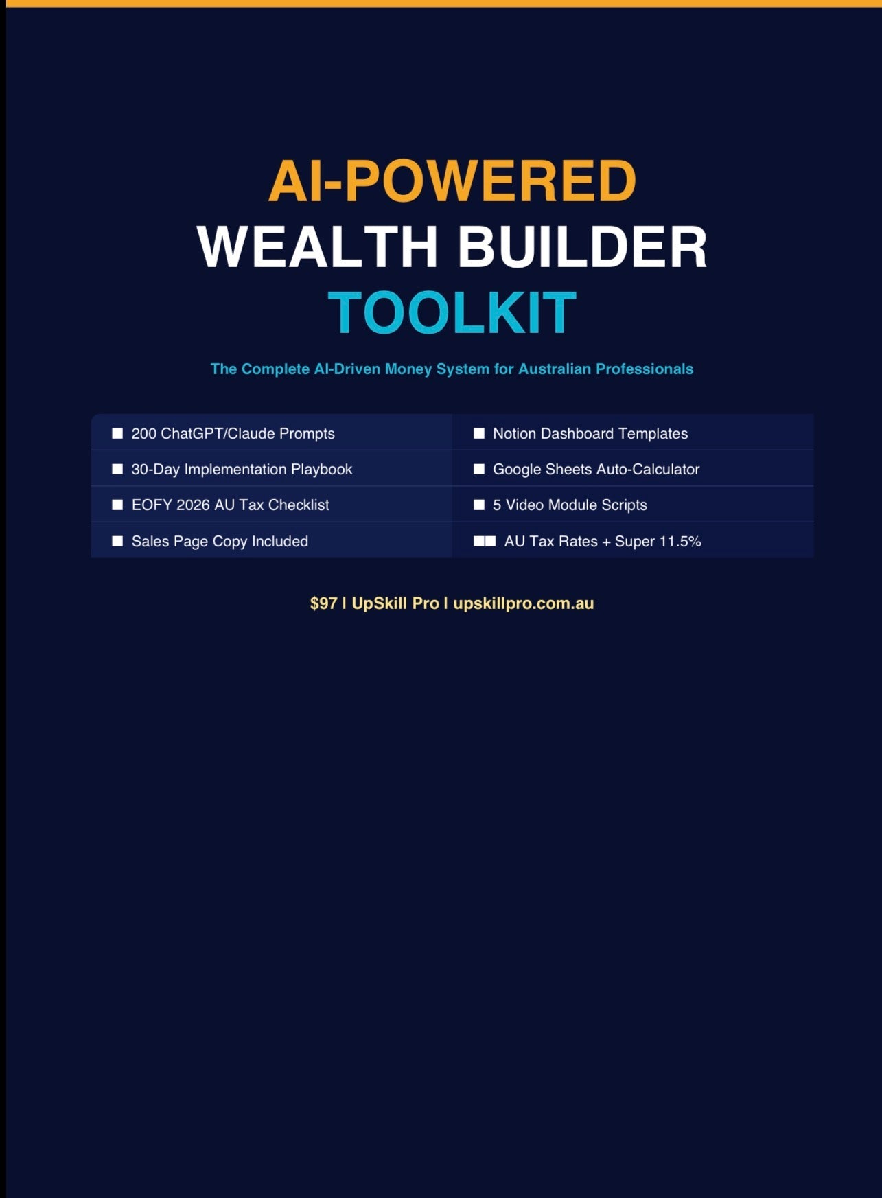 AI-Powered Wealth Builder Toolkit