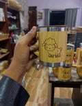 Custom Engraved Bamboo Coffee Mug | Cup | Tumbler — Hot & Cold
