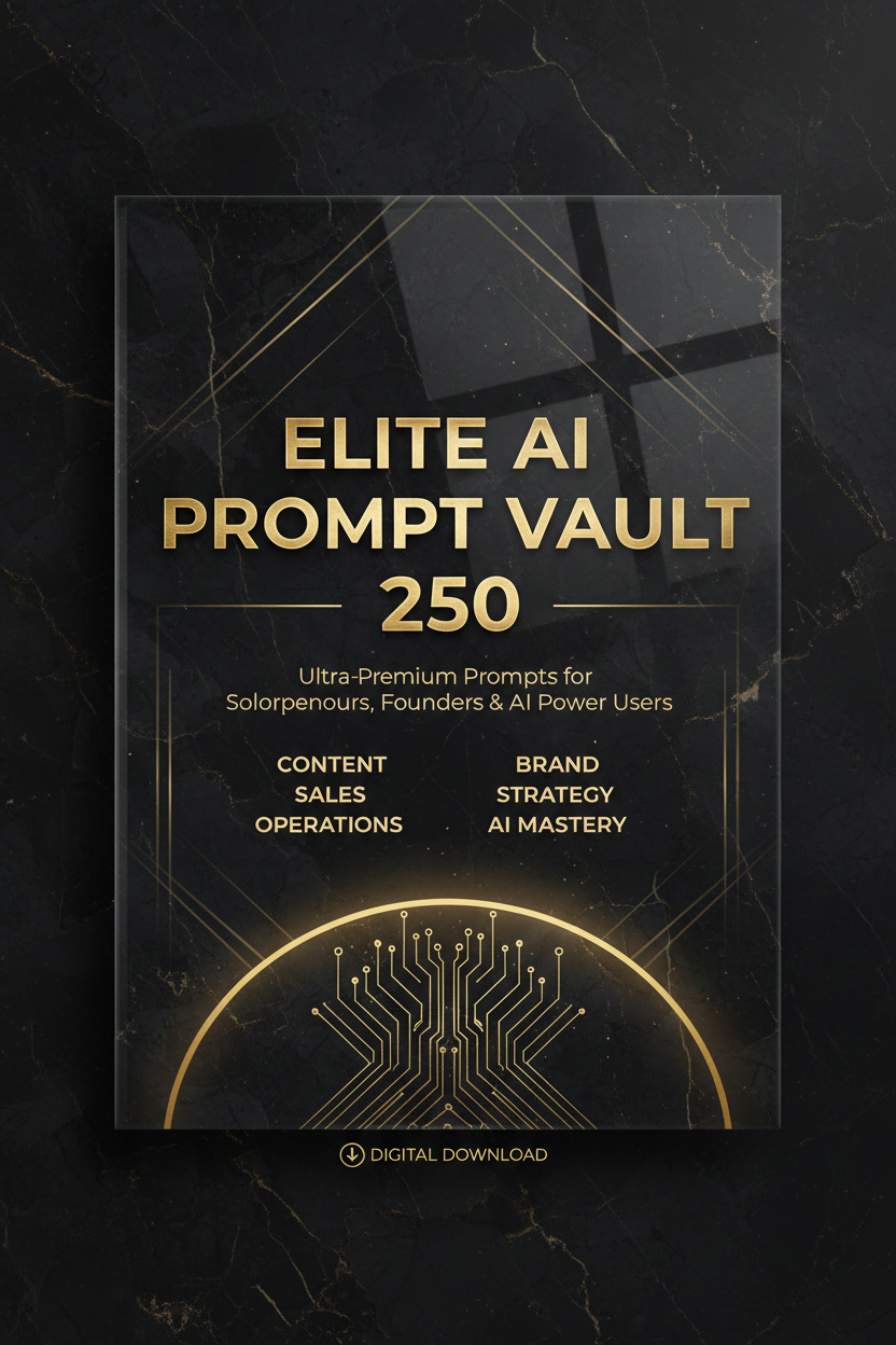 Elite AI Prompt Vault 250
