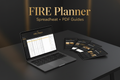 FIRE Planner Spreadsheet + PDF Guides