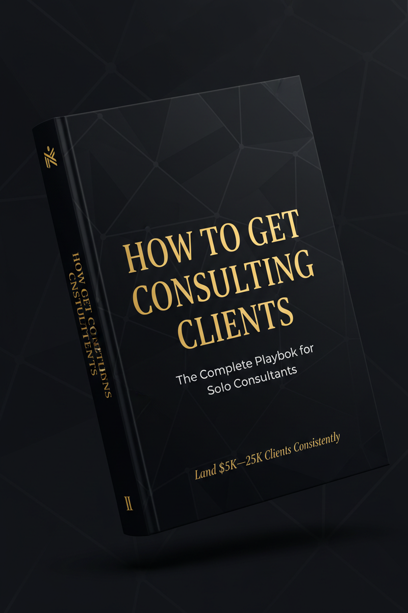 How to Get Consulting Clients – Book Cover
