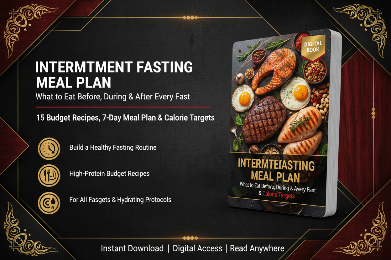 Intermittent Fasting Meal Plan — What to Eat Before, During & After Every Fast