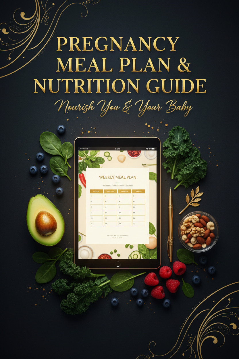 Pregnancy Meal Plan Portrait Cover