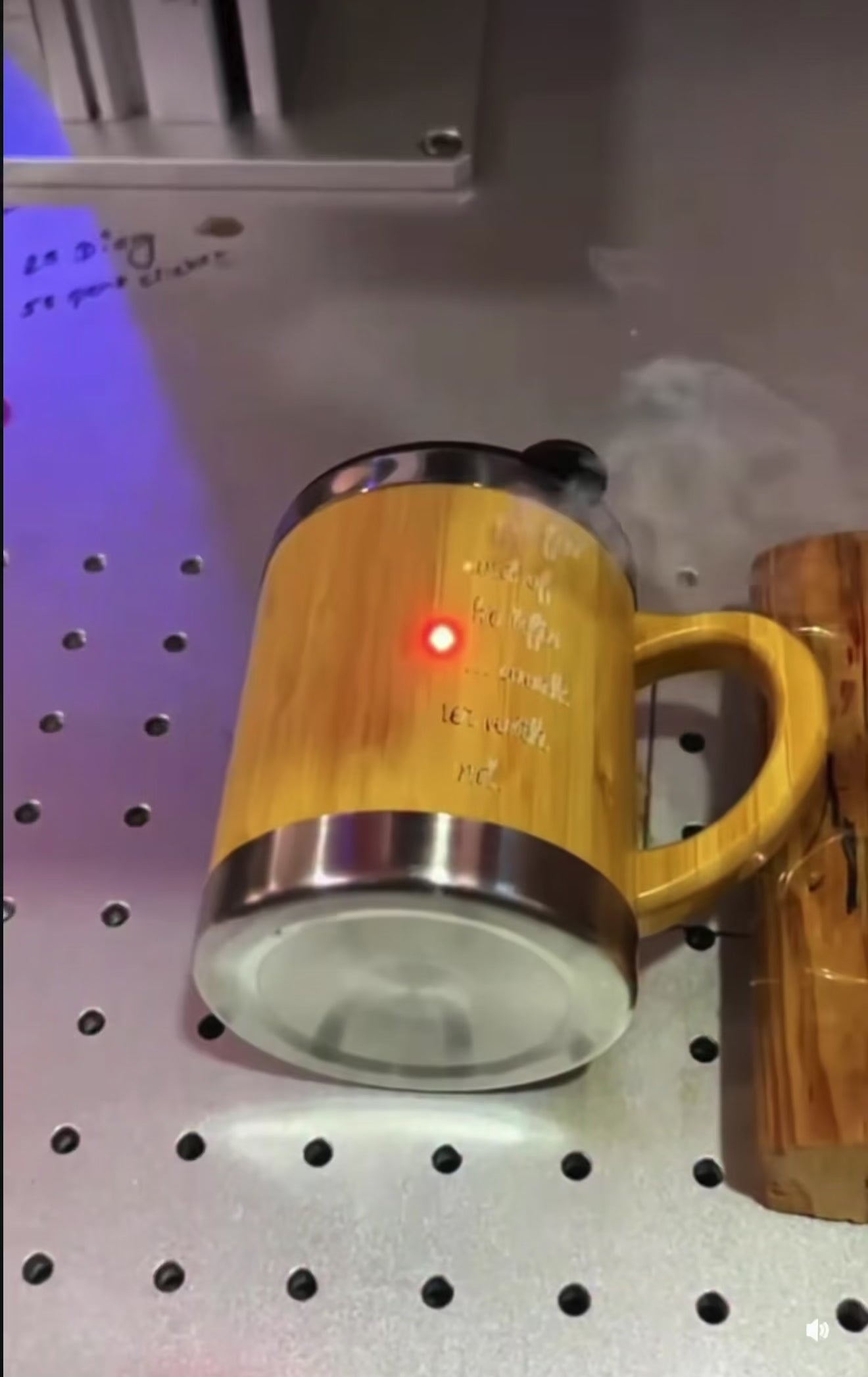 Custom Engraved Bamboo Coffee Mug | Cup | Tumbler — Hot & Cold