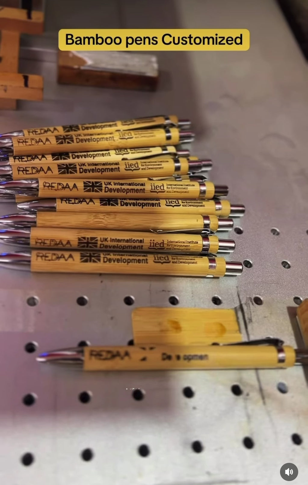 Custom Engraved Bamboo Pen