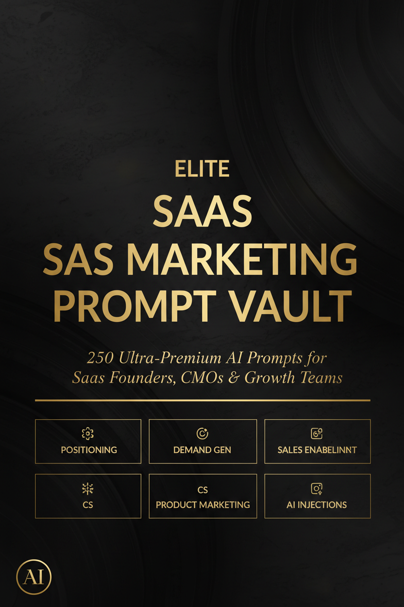 SaaS Marketing Prompt Vault